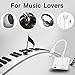 SIVMIG Headphone Adapter, Headphone Jack Splitter Adaptor for Xs/Xs Max/XR/ 8/8 Plus/X/10 / 7/7 Plus, Earphone Audio Connector Headphone Dongle Car Charge Cable 2 in 1 Accessories Aux Music Splitter