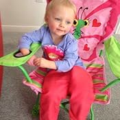 Outdoor butterfly chair