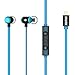SHARKK Lightning Headphones Tear Resistant Cable with Volume Control Apple MFi Certified for use with iPhone, iPads, iPods
