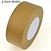 Star Brand Writable Kraft Flatback Paper Tape 2 in x 60 Yards, Covering up Writing and Markings on Reused Boxes | Ultra-Sticky Kraft Brown Packaging Tape Sealing Cartons