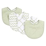 Trend Lab Sea Foam Bib Set, Sage
