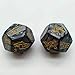 Sexy Dice Game for Couples – Fun & Intimate Adult Dice Set with 12-Sided Positions and 60 Actions – Unique Brushed Design, Perfect for Travel and Romantic Nights