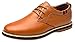 MOHEM Darren Men's Dress Shoes Premium Genuine Leather Lace-up Casual Oxfords Business Shoes for Men (FBA)