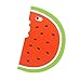 Watermelon iPhone 6 / 6S Case, XINSIR Cute 3D Cartoon Summer Fruit Soft Silicone Case Rubber Back Cover Skin for Apple iPhone 6s (Red-green)