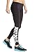 InnoGene Women's Yoga Sport High Waist Cropped Leggings White Just do it