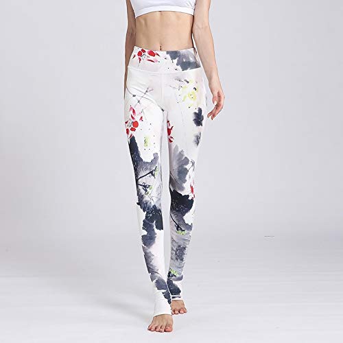Amazon.com: CHITOP Women Sexy Yoga Pants Printed Sport Pants ...