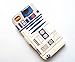 R2D2 Robot Pattern Slim Wallet Card Flip Stand Leather Pouch Case Cover for Apple iPhone 4 4s - Cool as Great Xmas Gift