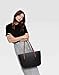 XB Laptop Tote Bag Fits Up to 13.3'' Lightweight Work Tote Bag Women's Top Handle Satchel Handbags Purse Tote Shoulder Bag (Black)