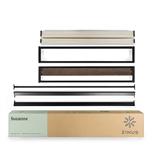 ZINUS GOOD DESIGN Award Winner Suzanne 10 Inch Bamboo and Metal