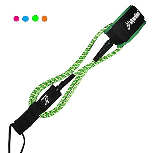 A ALPENFLOW 6‘ Premium Surfboard Leash 6ft Surf Board Leg Rope SUP