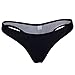 DODOING Women's Brazilian Bikini Thongs Ruched Ruffle Cheeky Bottom Swimwear Underwear