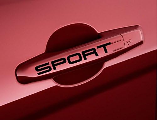 StickerLoaf Brand SPORT Door Handle Decal Side mirror door Decals racing race Sticker Stickers