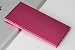 Walma New Ultra-thin Metal Case 20000mAh Polymer Battery Charger Dual USB Power Bank (Red)