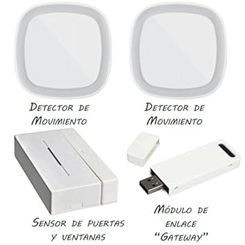 Leotec Smart Home Domótica Pack de Seguridad