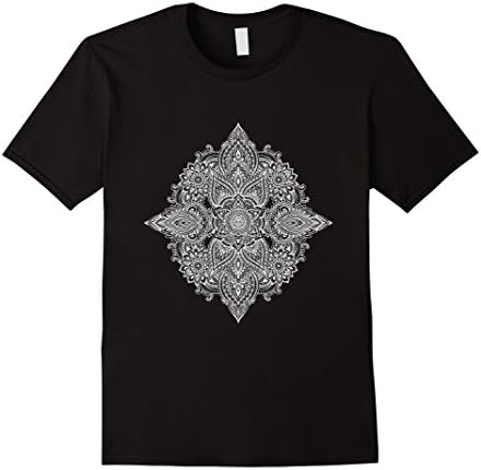 Men's Mehndi Shirt, Mehndi Gift, Mehndi Designs, Indian Shirt 2XL Black