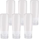 Travel Bottles sincewo Travel Containers TSA Approved Travel Size Toiletries Containers 3oz Leak Leakproof Silicone Travel Bo