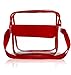 Nova Sport Wear Clear Messenger Bag, NFL Clear Bag Policy Stadium Approved Tote