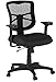 Alera Elusion Series Mesh Mid-Back Swivel/Tilt Chair, Black