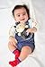 X-Large Premium Baby Rattle, Extra Soft Plush Cow Teether, (BPA Free), by LittleFoot Nation, Safe for Teething, Develops & Improves Baby's Hand-Eye Coordination