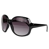 VIVIENFANG Elegant GLOSSY Fashion Oversized Polarized Sunglasses for Women P1981