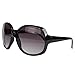 VIVIENFANG Women Classic Oversized Polarized Sunglasses Elegant Fashion Driving Shades For Lady P1981C Black
