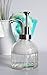 Inkwell Glass Soap Dispenser with Stainless Metal Pump