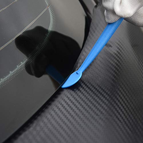 Gomake Upgrade Magnet Vinyl Car Wrapping Micro Squeegee Curves Slot Tint Tool Set - 2 Terminals Shapes - for Installing Vehicle Wraps and Auto Stickers - Thumbnail 5