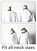 SMARTHAIR Professional Salon Cape Polyester Haircut Apron Barber Cape,54”x62”,White,C026005B