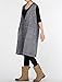 Mordenmiss Women's Sleeveless Vest Casual Blouse Waistcoat Style 3 Gray