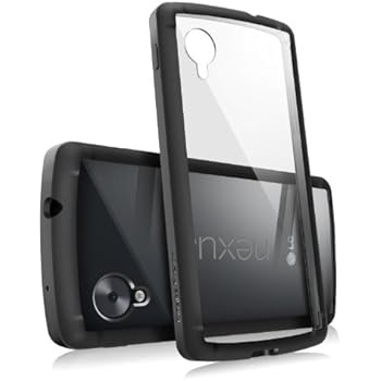 Nexus 5 Case - Ringke FUSION Case [Free HD Film/Drop Protection][BLACK] Shock Absorption Bumper Premium Hard Case for Google Nexus 5 - Eco/DIY Package