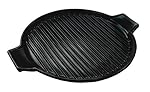 Charcoal Companion CC3810 Flame-Friendly Ceramic Round Pan