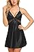 Avidlove Women's Satin Nightgown Halter Sleepwear V-Neck Lingerie Slips