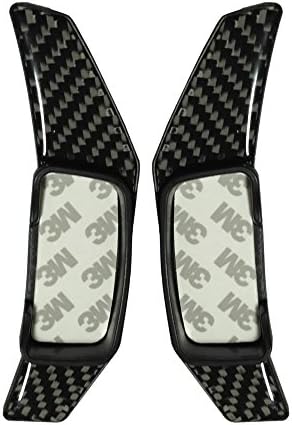 Heinmo 2pcs Carbon fiber Steering Wheel Shift Paddler Extension Shifter for Benz A Class GLK 2013-2015