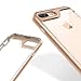 Caseology Skyfall for Apple iPhone 8 Plus Case (2017) / for iPhone 7 Plus Case (2016) - Clear Back & Slim Fit - Gold (D)