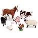 Learning Resources Jumbo Farm Animals, 7 Pieces