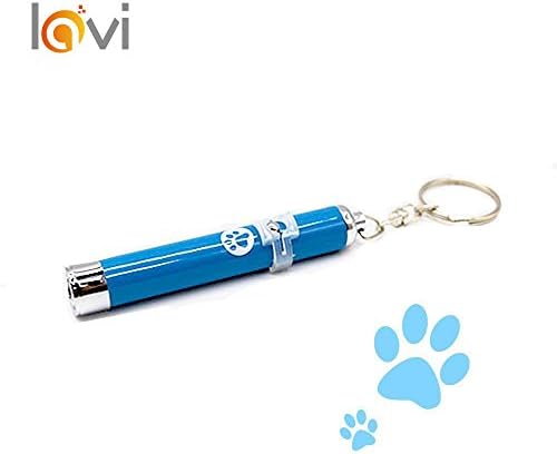 Lavibest 2 Pack Red Pointer Cat Toy - 2 in 1 Cat Chaser Toy with Red Dot and Flashlight - Interactive Training Toy for Cat