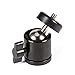 BlueSky 360 Degree Tripod Mini Ball Head Mount for DSLR Camera – Small Compact Design for DSLR Camera, GoPro or Smartphone – Aluminum Construction
