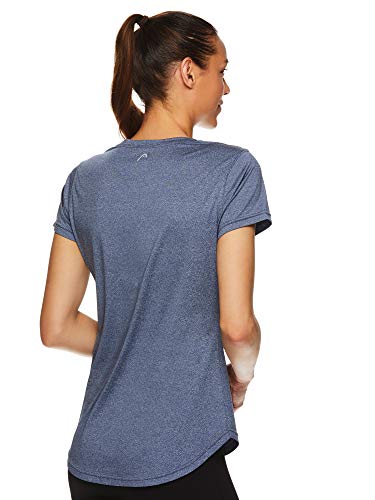 image for HEAD Women's Short Sleeve Workout Scoop Neck T-Shirt - Performance Ten