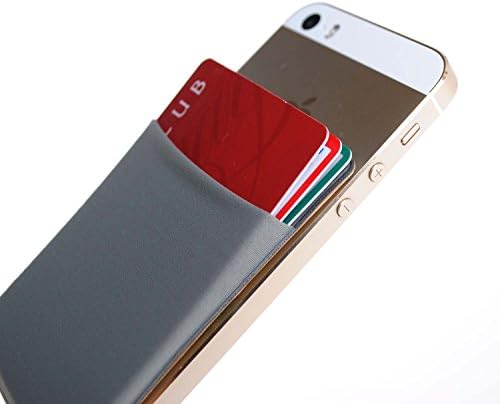 Smart Muiti Pocket Pouch Brand New 3M Removable Tape Adhesive Card Pocket Case for all iPhone 4S,5S,6S,6S Plus iPod Touch, Galaxy S4,S5,S6, Note2,3,4 Edge, LG G2,3,4 ,G Glex,HTC,Z1,Z2,Z3 (Dark Grey2)