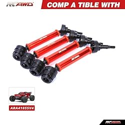 Rcawd Full Aluminum Cvd Slider Set: 4X4 Mega Blx