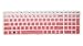 Leze - Ultra Thin Silicone Keyboard Cover Skin Protector for 15.6 Inch HP Envy X360 m6-w,Envy m7-n,m7-u,Pavilion 15-ab 15-ac 15-af 15-as 15-au 15-ay 15-ak 15t-ae 15-ba 15-bc Semi - Gradual Pink