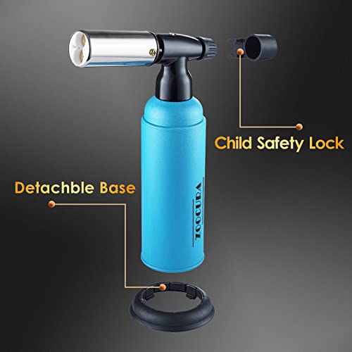 Zoocura Big Butane Torch, Adjustable Double Flames Blow Torch