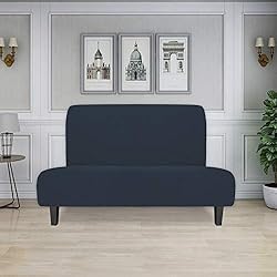 Easy-Going Stretch Futon Slipcover Armless Futon