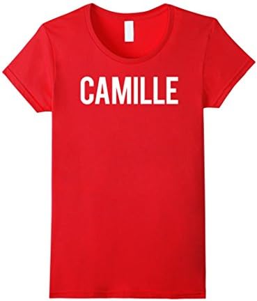 Womens Camille T Shirt - Cool new funny name fan cheap gift tee Medium Red