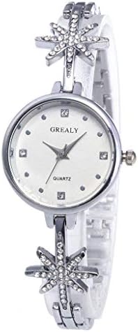 Brisky Fashion Women Watch Crystal Stainless Steel Dress Analog Quartz Wrist Watches
