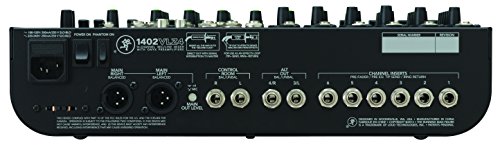 Mackie 1402VLZ4, 14-channel Compact Mixer with High Quality Onyx Preamps