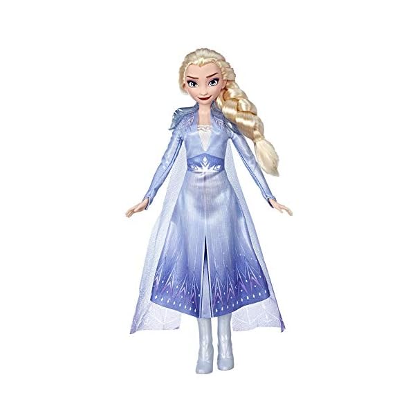 Disney Frozen Elsa Fashion Doll With Long Blonde Hair and Blue Outfit Inspired by Frozen 2 – Toy for Kids 3 Years Old…