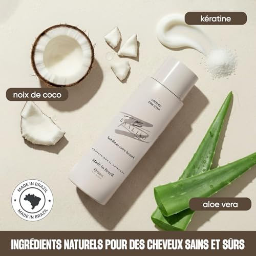 Brazilian Premium Keratin Smoothing New Generation 6 Month Hold – Natural Result – Formol Free & No Aggressive Agents – Anti-Frizz & Intense Shine – 150 ml – All Hair Types
