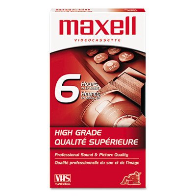 Premium Grade VHS Videotape Cassette [Set of 2]