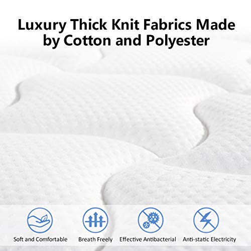 TASTELIFE-12-Inch-Queen-Hybrid-Mattress-Pocket-Spring-Hybrid-Mattress-with-CertiPUR-US-Certified-Foam-for-More-Pressure-Relief-Sleeping-Supportive-Than-Memory-Foam-Innerspring-Mattress-in-a-Box